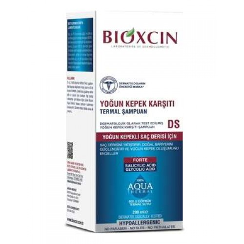 Bioxcin Aquathermal DS Intensive Dandruff Shampoo 200ml