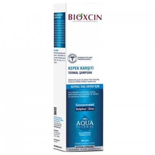 Bioxcin Aquathermal Dandruff Shampoo 300ml