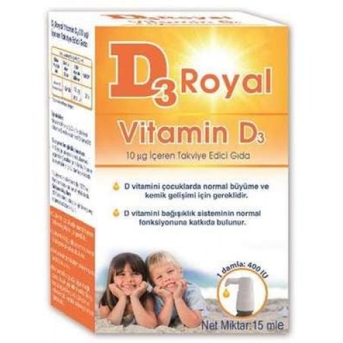 D3 Royal Vitamin D Drop 400 IU