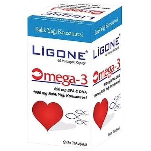 Ligone Omega 3 1000 mg 60 Capsules