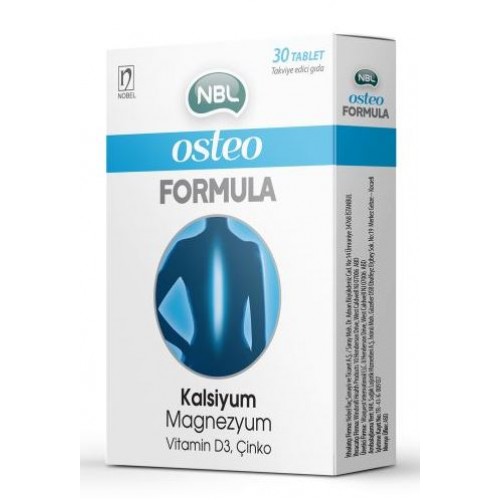 NBL Osteo Formula Magnesium Vitamin D 30 Tablet