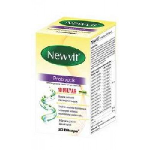 Newvit Probiotics 30 Capsules