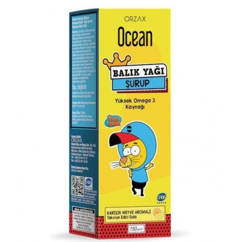 Ocean Fish Oil 150ml Mixed Fruity