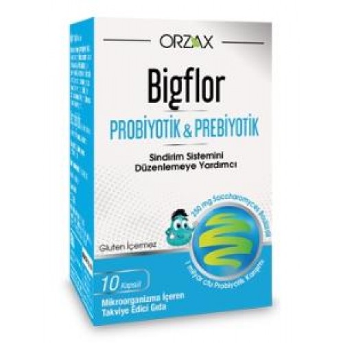 Orzax Bigflor Probiotics 10 Capsules