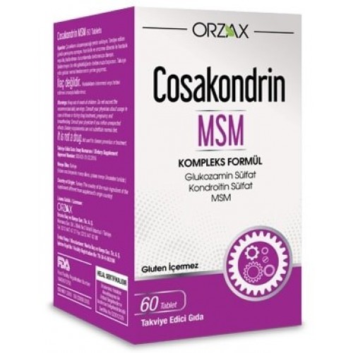 Orzax Cosakondrin MOQ 60 Tablet